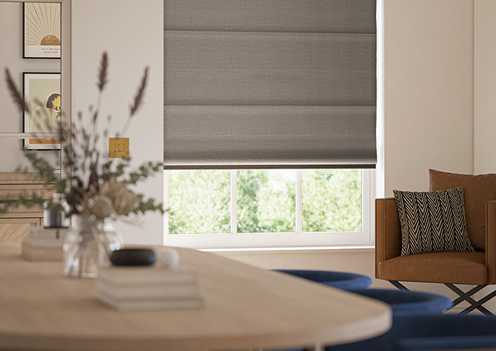 Stockholm, Slate - Roman Blind - Image 5